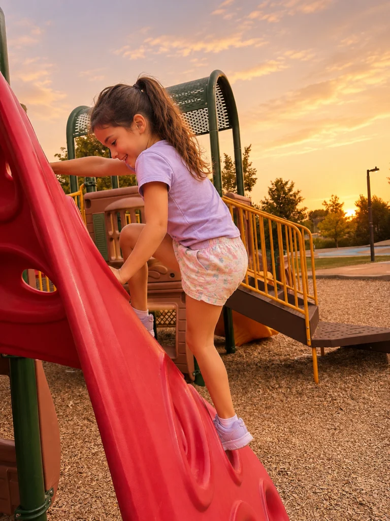 Children’s playground at a King City park