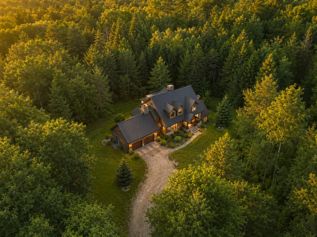 Farm property on a large lot in King Township